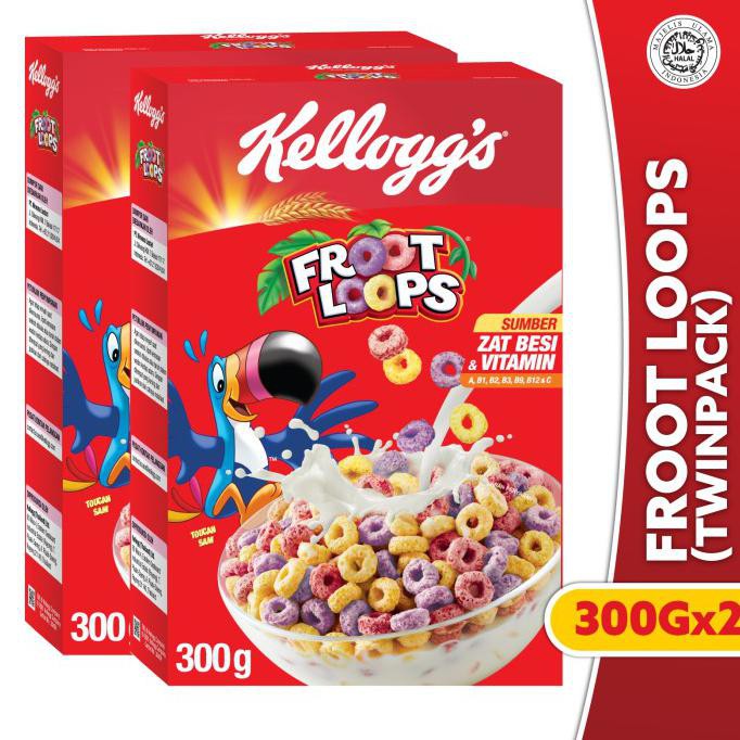 

Big Sale SPECIAL BUNDLE Kelloggs Froot Loops 2 x 300g Big Sale