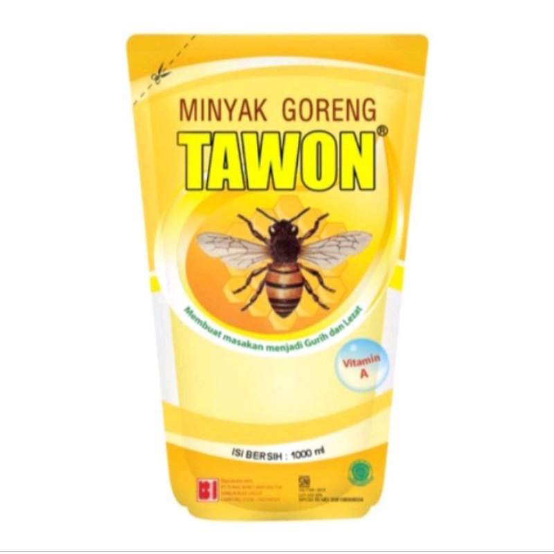 Minyak Goreng Tawon 1 L 1 Dus isi 12pc