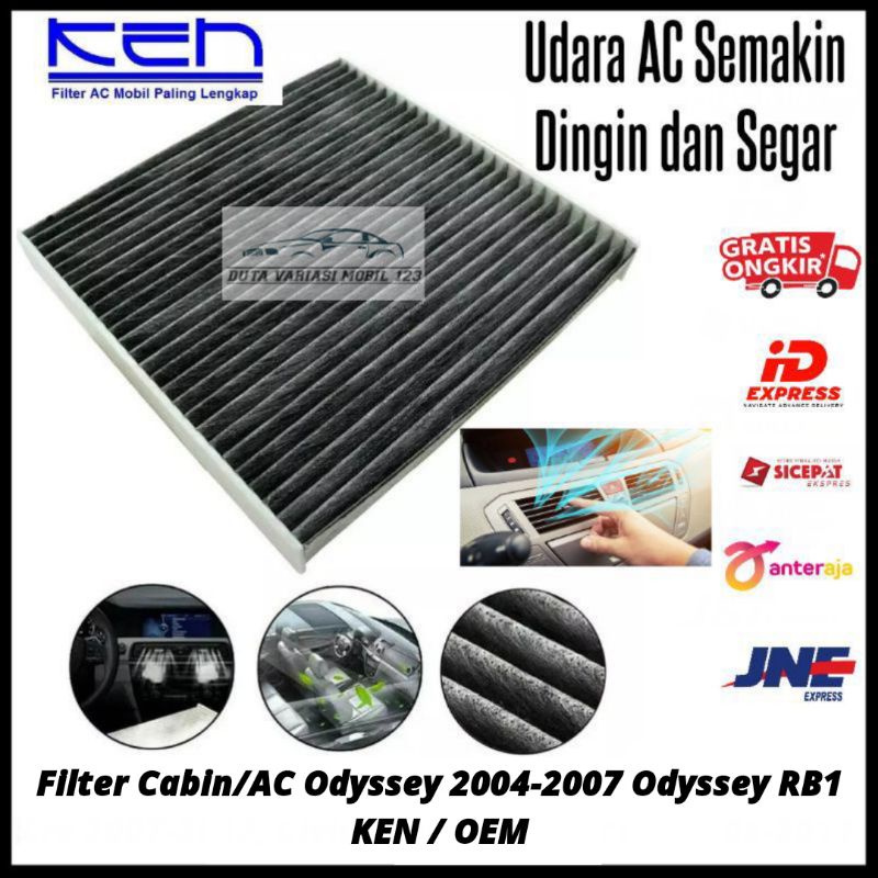 Filter Saringan Cabin AC Odyssey 2004 2005 2006 2007, Odyssey RB1