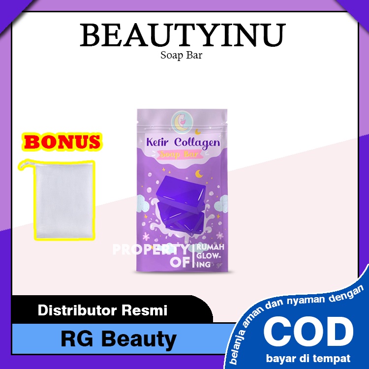 ❤️ RG ❤️ Sabun Beautyinu Kefir Collagen Sabun Pemutih Badan Ori 75 gr