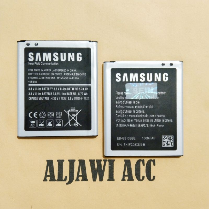 BATRE BATERAI BATTERY SAMSUNG GALAXY V ACE 3 S7272 G313 ORIGINAL BATTERY HP