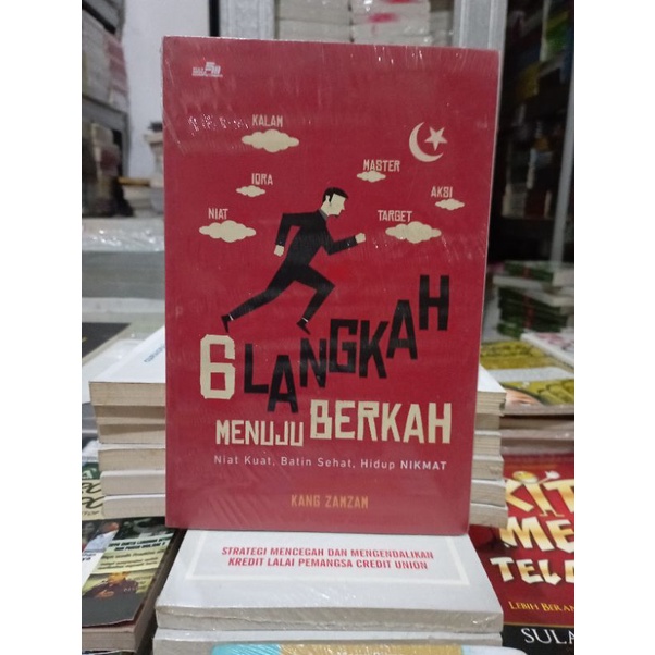 OBRAL BUKU MOTIVASI / PENGEMBANGAN DIRI / INSPIRASI / MARKETING / SETRUM WARSITO / TONI WENAS / MURAH ORIGINAL-6 LANGKAH MENUJU BER