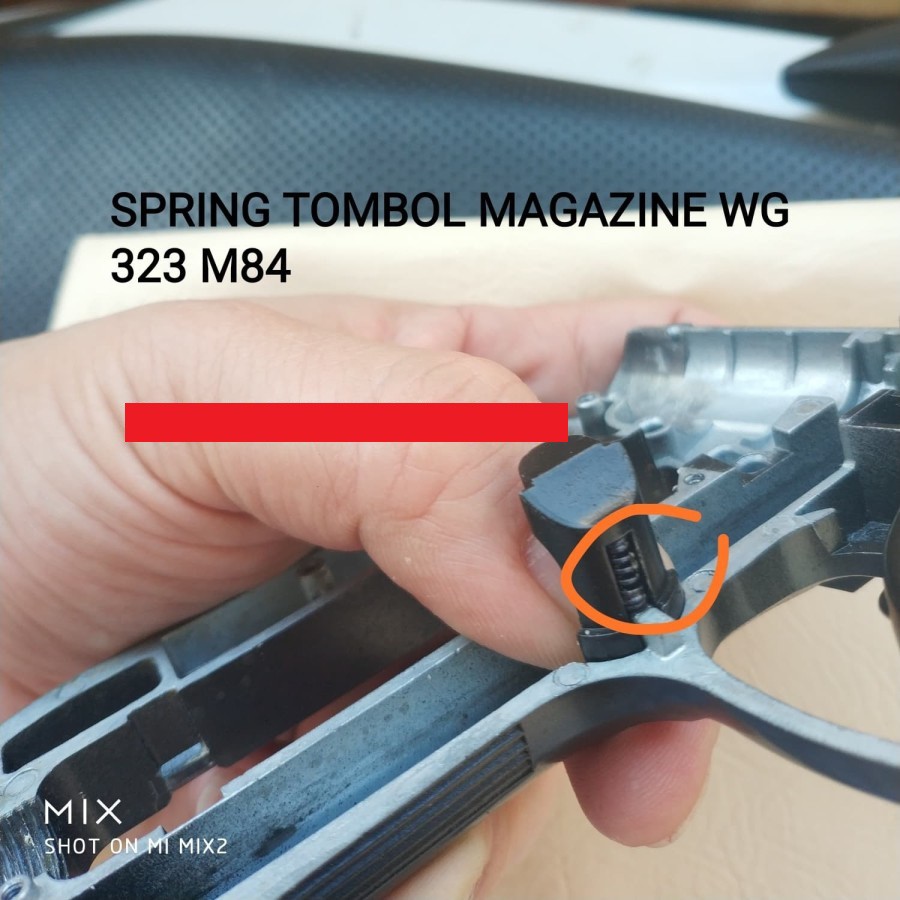Ready Oke] Spring / Per Tombol Magazine Wg-323-M84