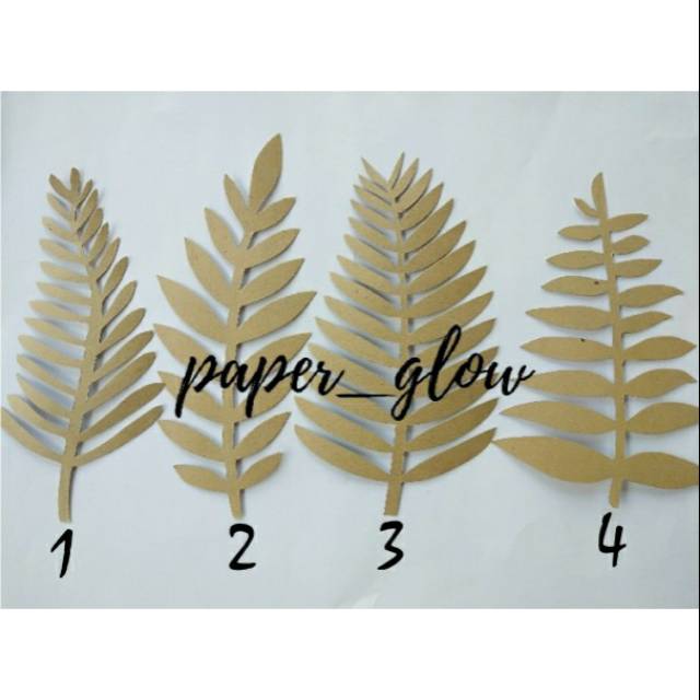 Jual Pola Daun Paper Flower Murah Shopee Indonesia