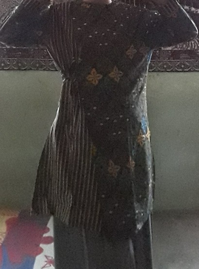 Tunik Batik Modern Istimewa M - Xxxl