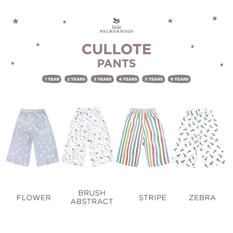 little palmerhaus cullote pants