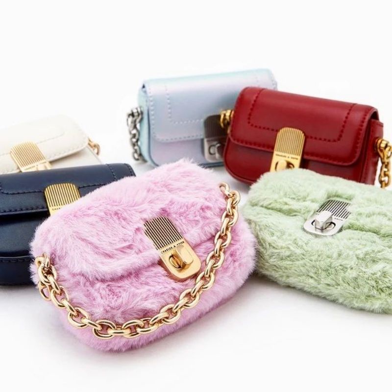 CK Enya Chain-Handle Mini Bag