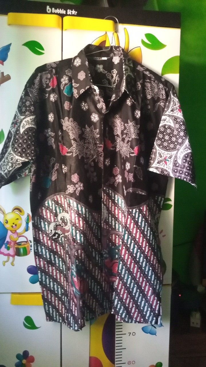 Maura Couple - Sania Ruffle Batik Couple Ori Ndoro Jowi Garansi Termurah Shopee - Batik Modern Solo