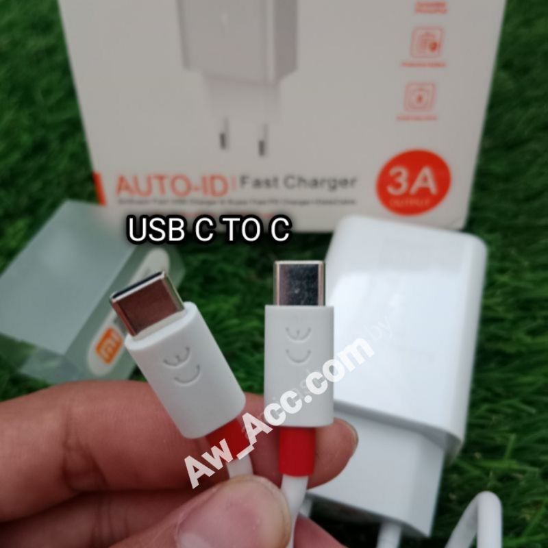 (MDY-10T-EC) Charger Xiaomi Ori Usb Type C to C Quick Charge 25W Redmi Note 7 Pro/8 Pro/9/9T/10/10C/Mi Fast PD 25W/POCO M2 M3 PRO