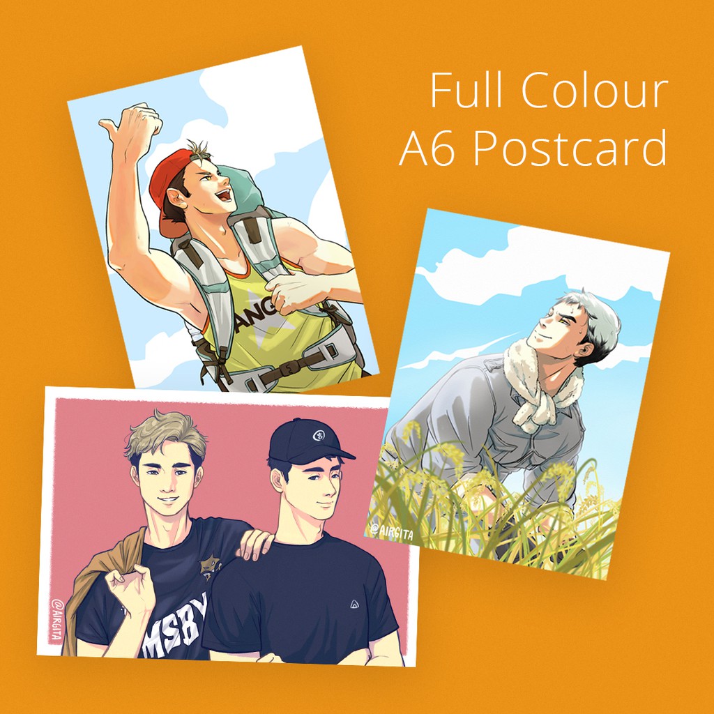 

Postcard Timeskip Haikyuu (Full Colour)