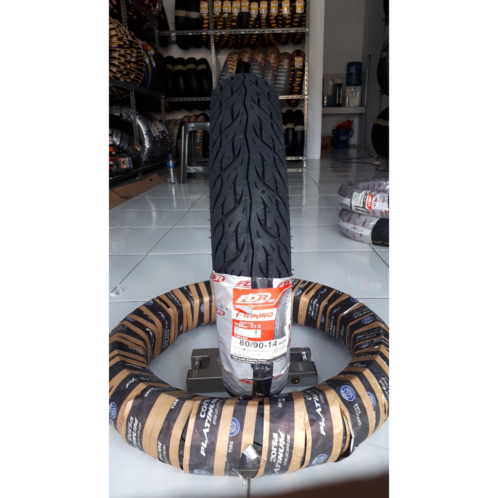 Ban FDR Flemino 80.90.14 Ring 14 Ban Harian Motor Matic Mio Beat Vario Fino Scoopy Address Skydrive 