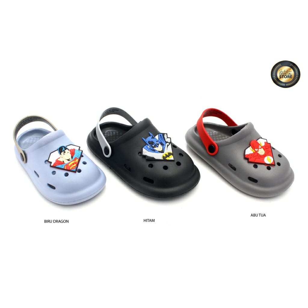 Zandilac Sandal Baby Laki-Laki JUSTICE LEAGUE  CH730047LK / 8993078027203