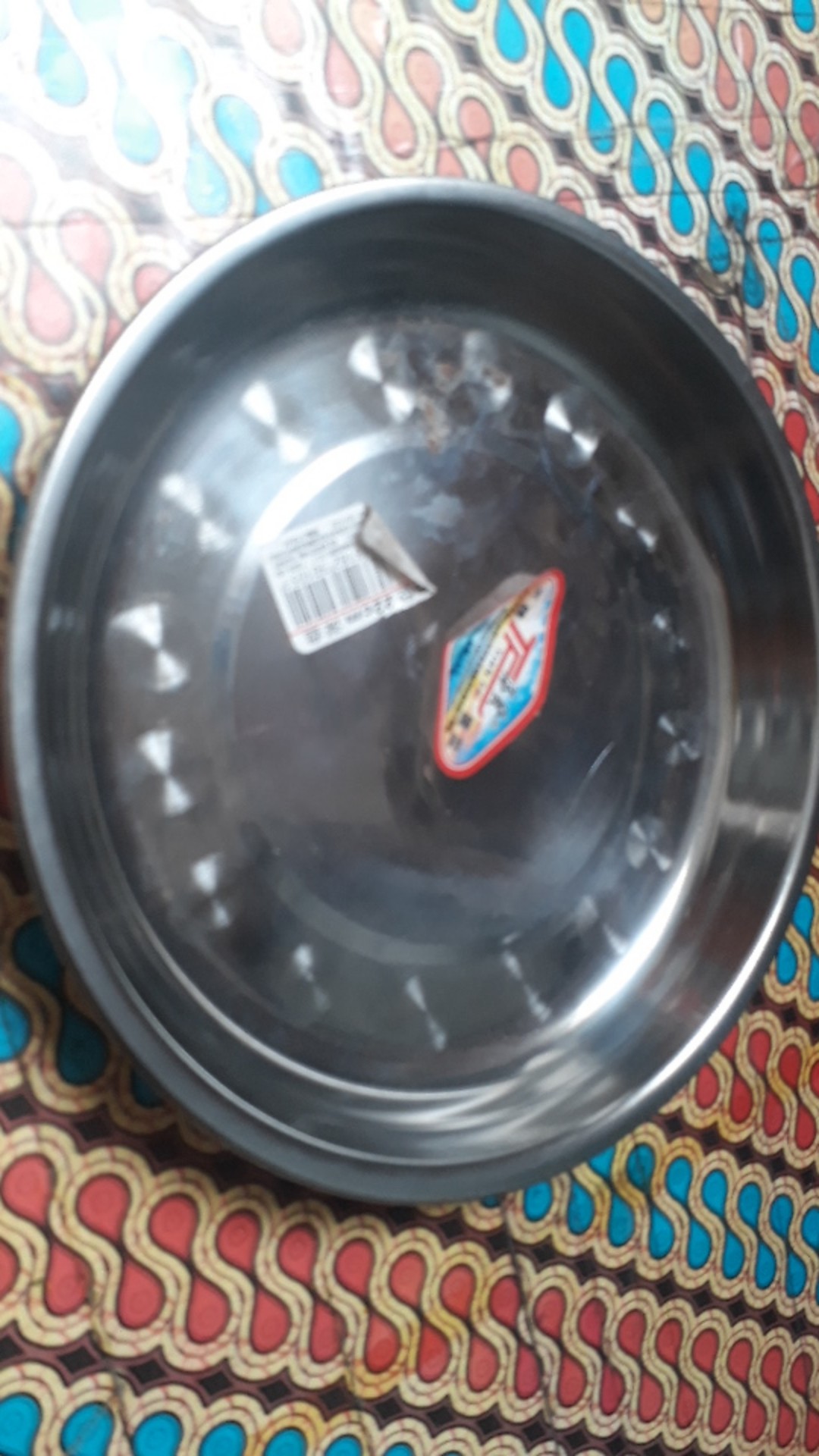 Homemaster Piring Stainless Multifungsi Ekonomis 0.3 Mm 22 Cm Model C Plate03c22