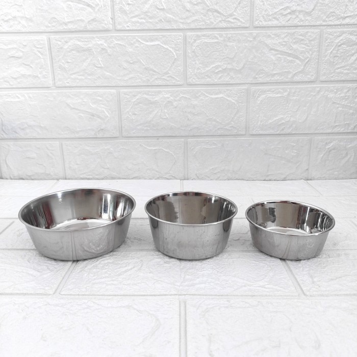 Mangkok Puding ROSH Pudding Dish Mangkok Dasar Rata 8,5cm 9,5 11,5 cm