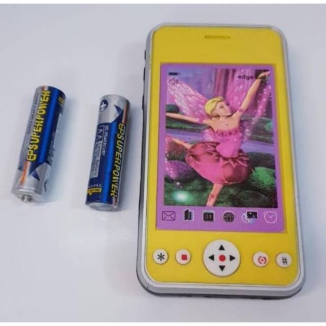 GRATIS BATRE MAINAN  HANDPHONE HP  ANAK BARBIE TELEPON 