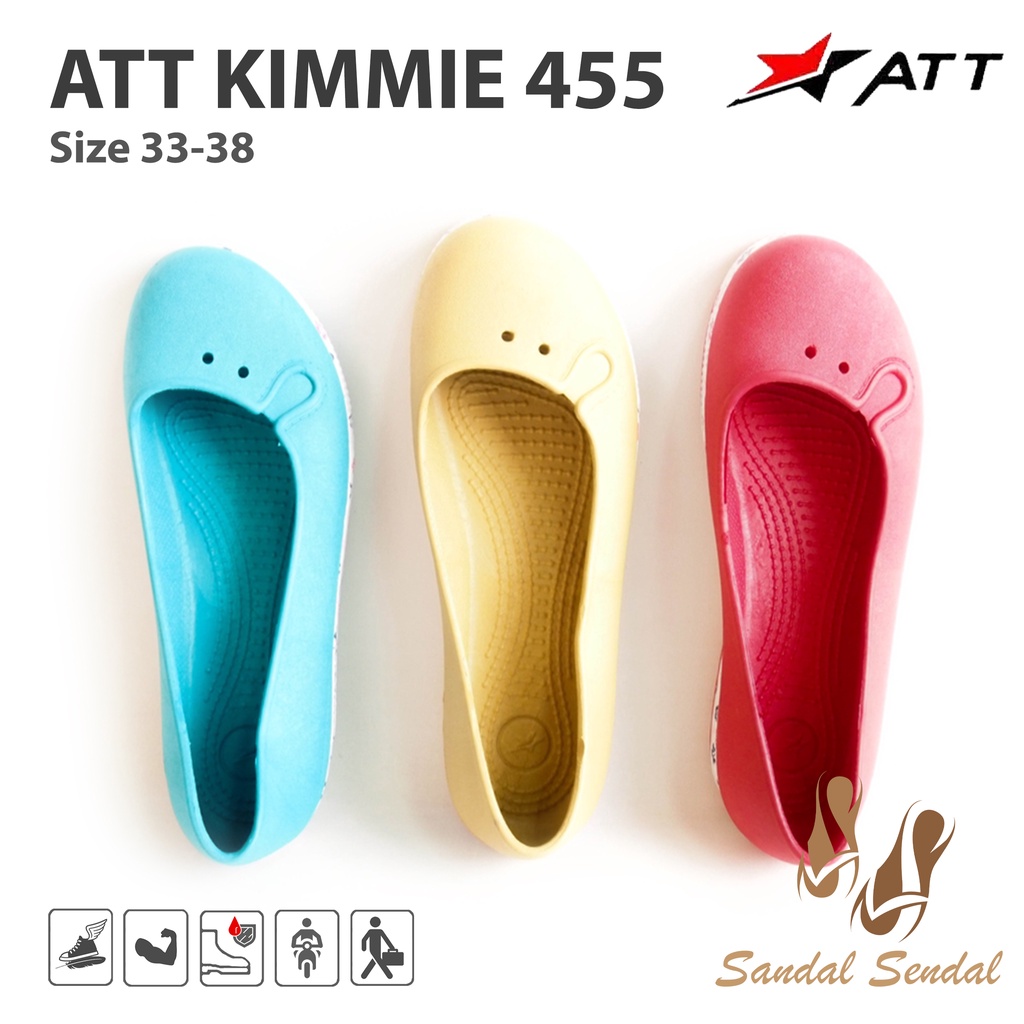 Sepatu Flat Shoes Anak Tipe Att Kimmie 455