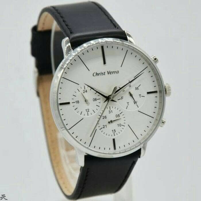 Jam Tangan Christ Verra 28388G-21 Silver Original