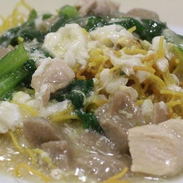 

Crunchy noodle ayam