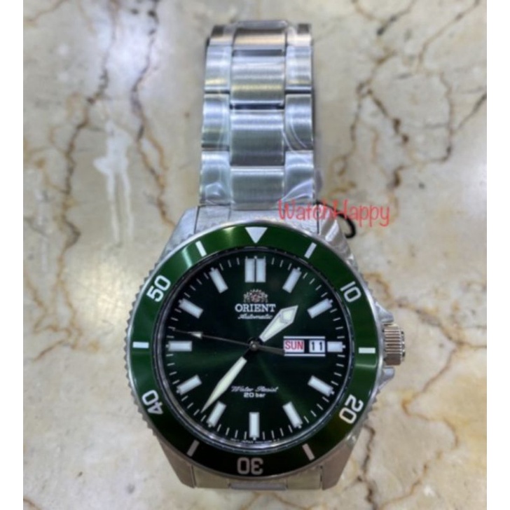 Watchhappy Jam Tangan ORIENT ORIGINAL RA-AA0914E19B Mako 3 Kano Green RA AA0914E