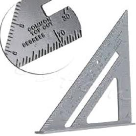 

❀ Speed Square 7 Inch Alumunium Penggaris Segitiga Woodworking ❁