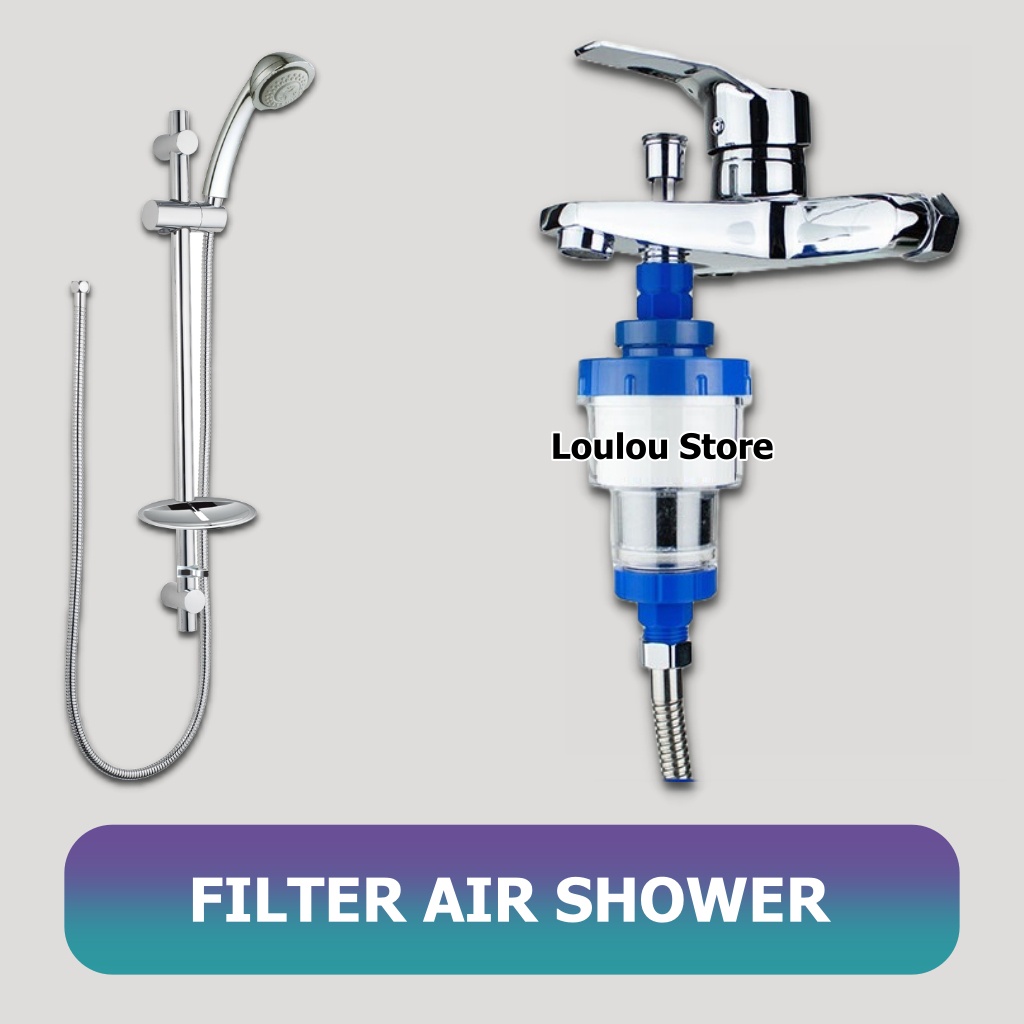 Filter Kran Air Zernii Zerni Saringan Keran Air Zernii Saringan Air Karbon Filter Zernii Shower