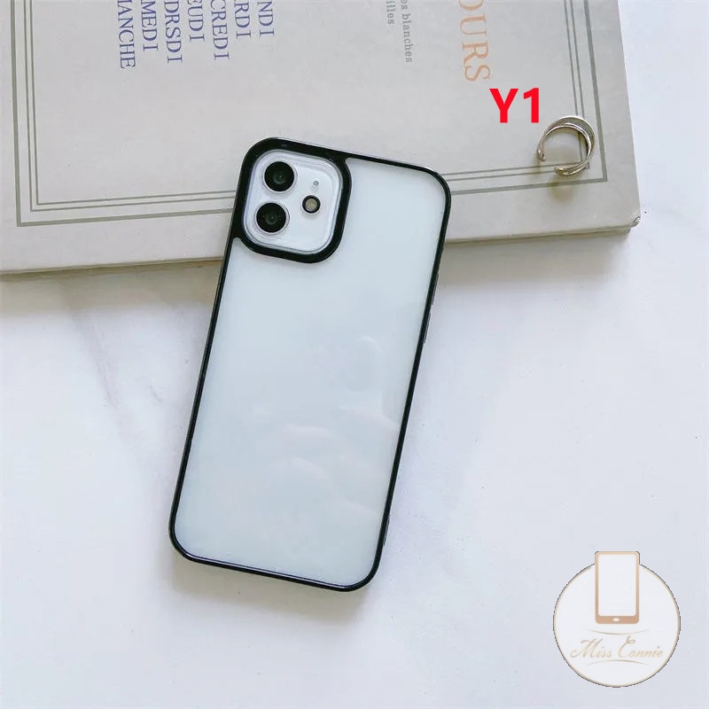 Soft Case Pelindung Kamera Warna Macaron Untuk iPhone 6 6s 7 8 Plus 11 Pro Max X XR XS Max 13 12 Pro Max