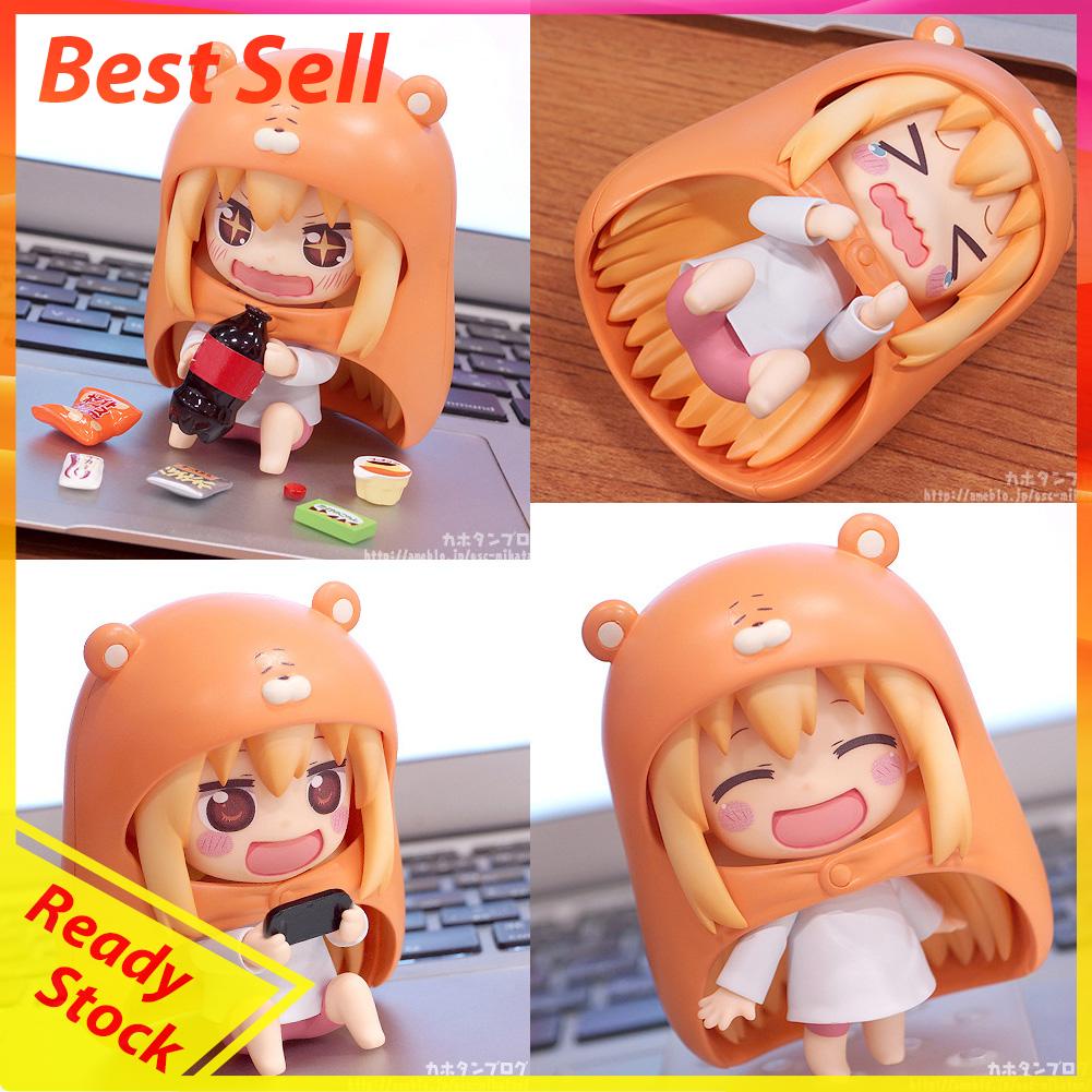 Action Figure Anime Himouto Umaru-Chan Doma Umaru 10cm / 4 &quot;Nendoroid Bahan Pvc