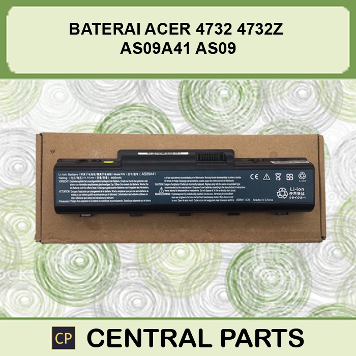 Baterai Laptop Acer Aspire Aspire 4732 4732Z 5732 5732Z 4332 5332 BLACK