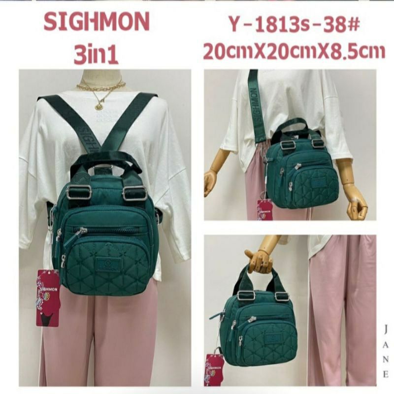 Tas chibao import bisa ransel selempang tenteng 1813s terbaru