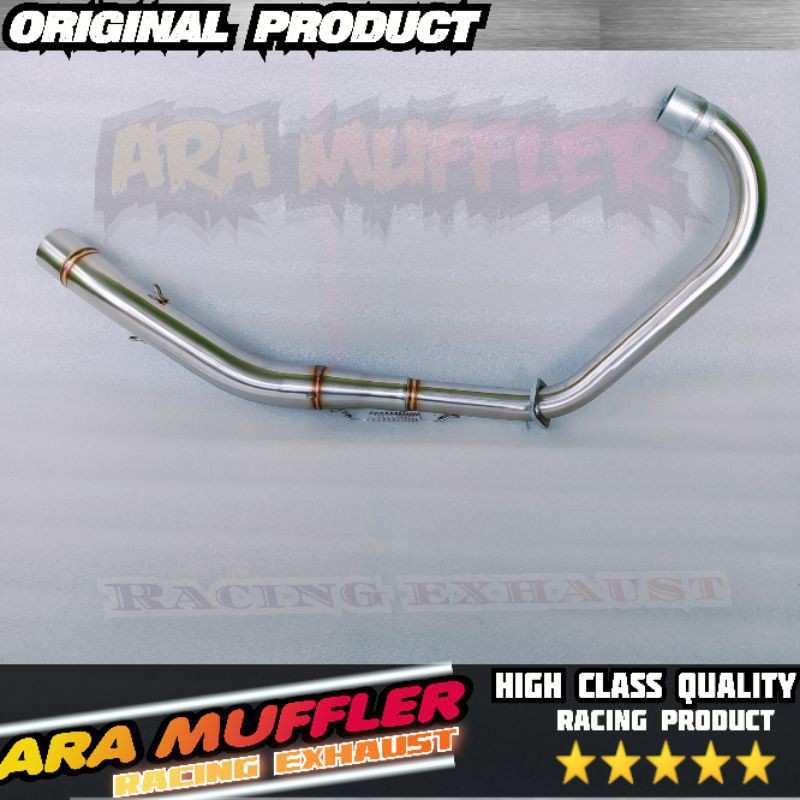 pipa leher knalpot Tiger bending Tiger Revo Tiger Lama bending roll full stainless