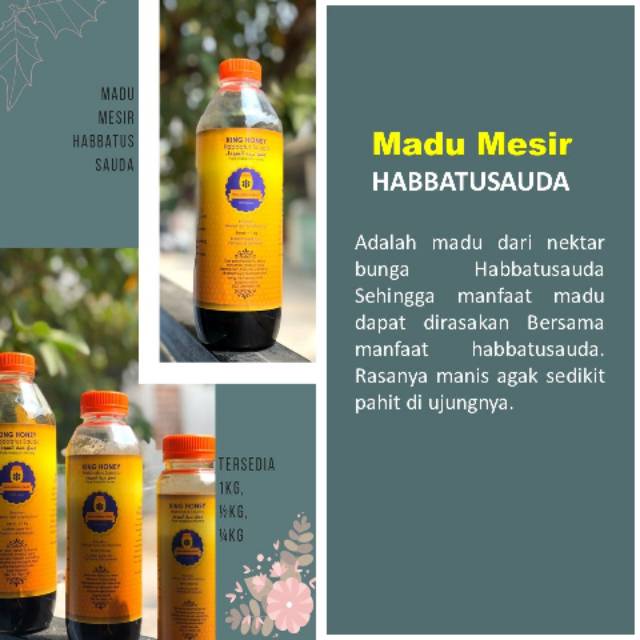 

Madu Habbatusauda kemasan 250 gr