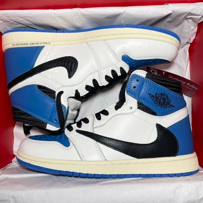 Termurah - Nike Jordan 1 High Retro Og Travis Scott X Fragment Bnib 100% Realpict - Promo