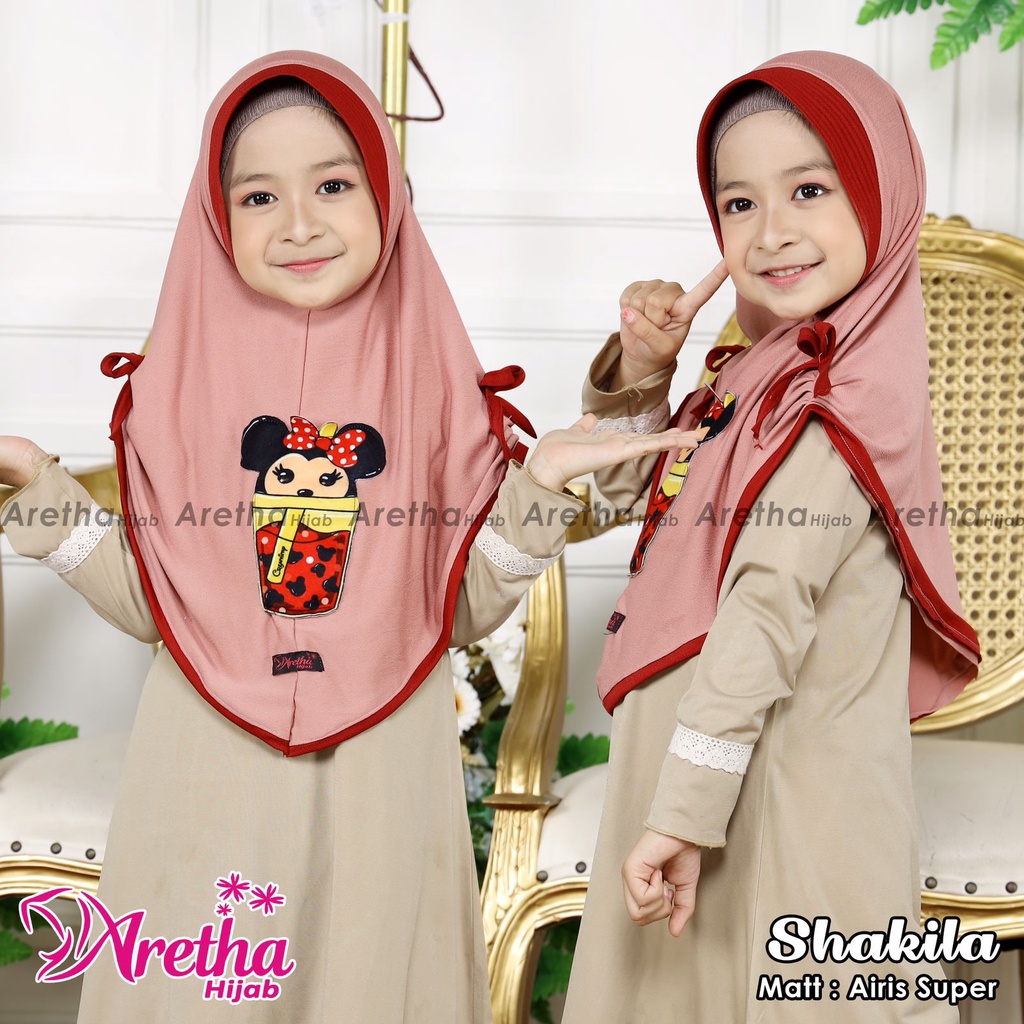 Jilbab Anak Syakila Boba By Aretha