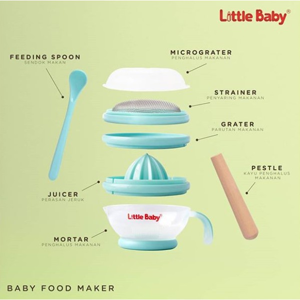 Little Baby Food Maker Processor 7in1 BFM0220