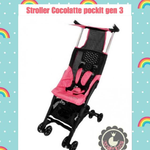 Jual Stroller cocolatte pockit gen 3 