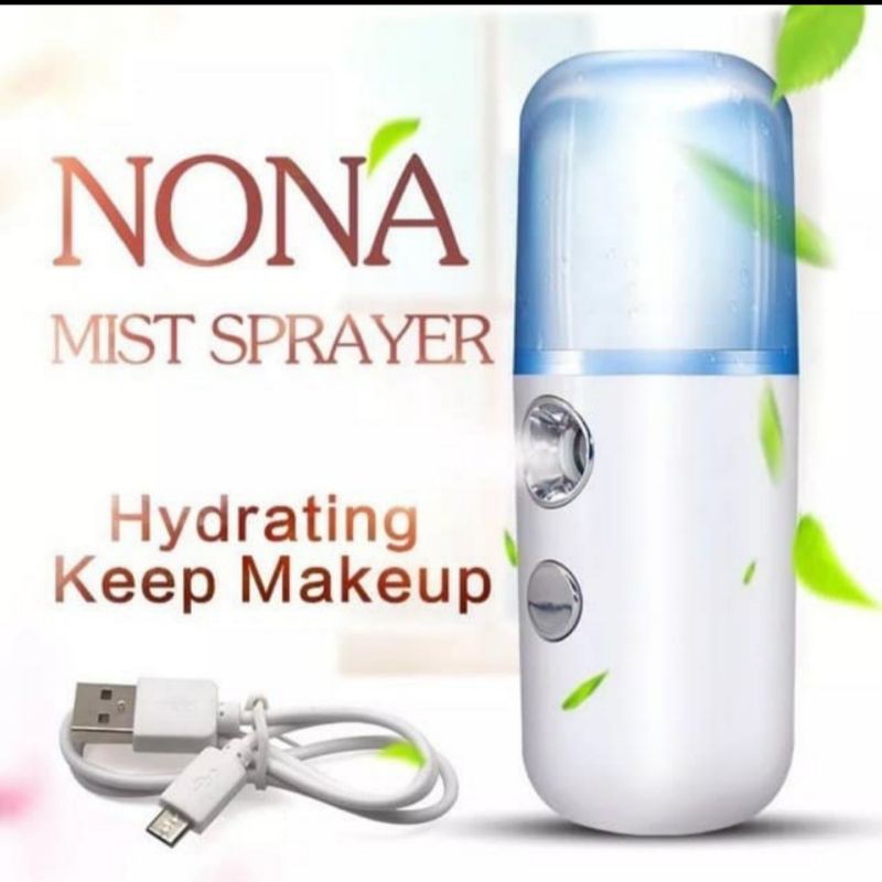 NANO SPRAY NANO MIST SPRAYER MINI PORTABLE USB MELEMBABKAN WAJAH GOOD QUALITY