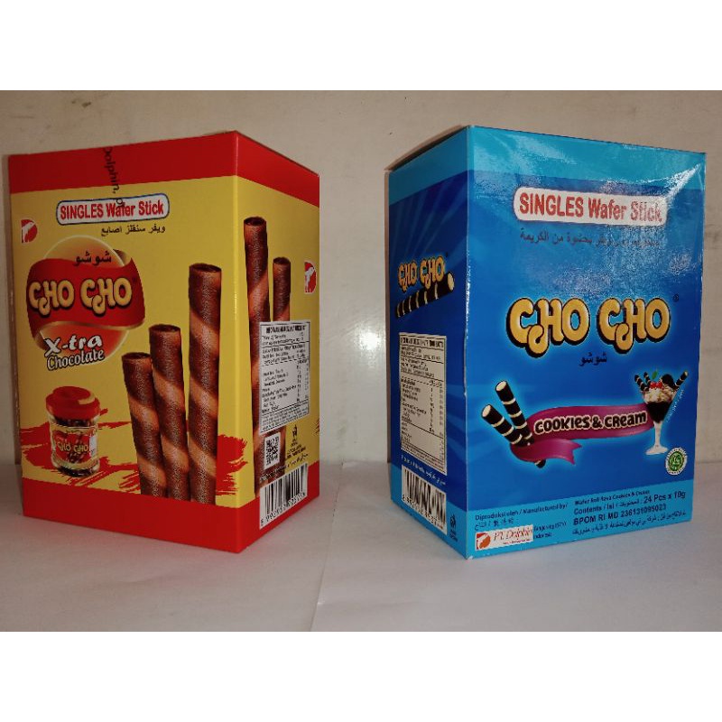 

Chocho / cho cho wafer stik singles 24x10gr