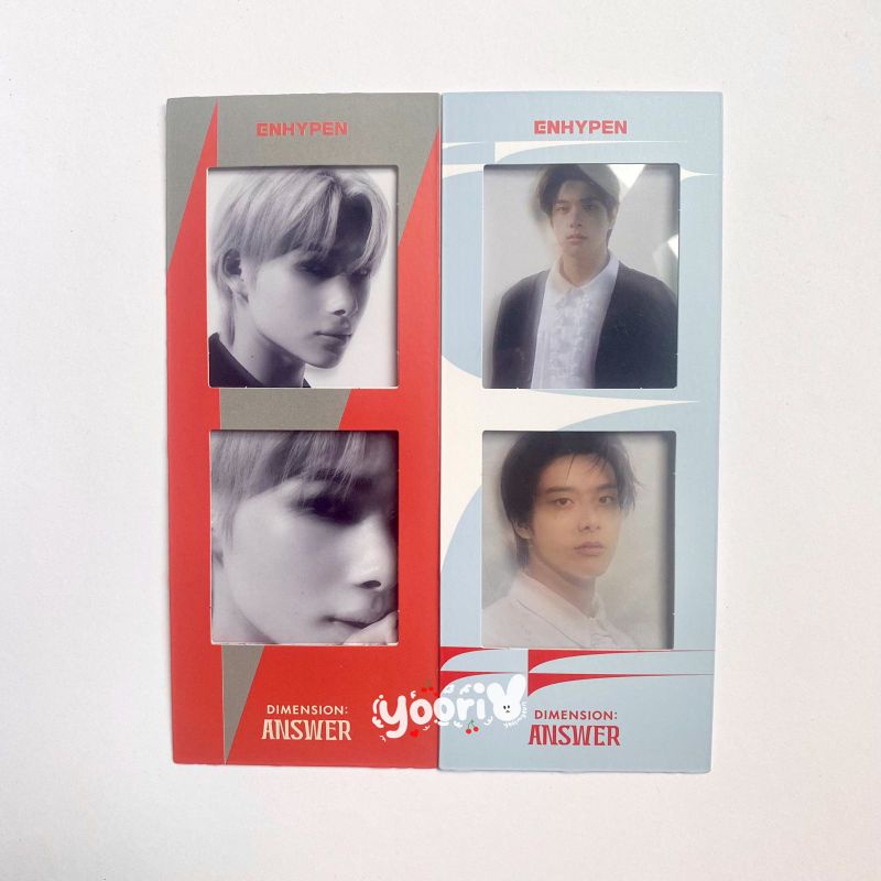 WTT only jake ni-ki to jungwon enhypen photocard bookmark not yet ver album dimension answer officia