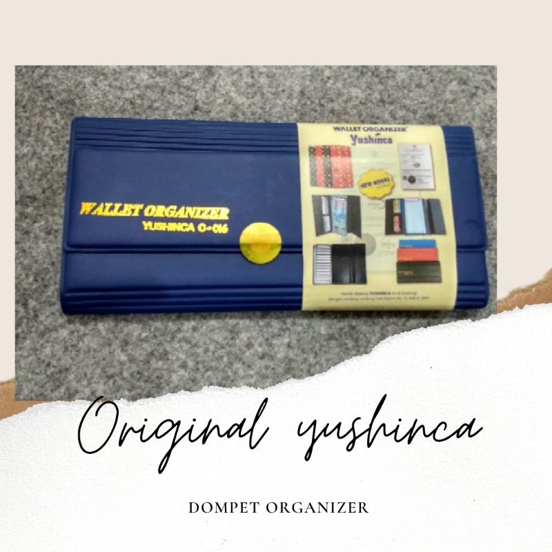 WALLET / DOMPET ORGANIZER ORIGINAL DISIPLIN SLOT KARTU PENGATUR PENGATURAN BELANJA KEUANGAN UANG HAR
