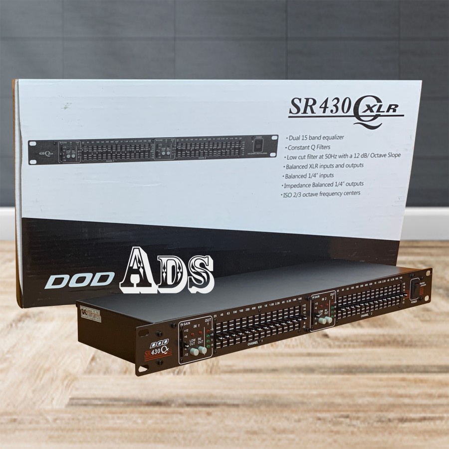 EQUALIZER DOD SR 430 QX dod sr430 qx DOD SR430 QX