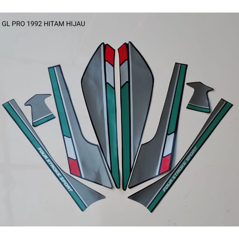 STRIPING TIGER 2000 1997 HITAM HIJAU