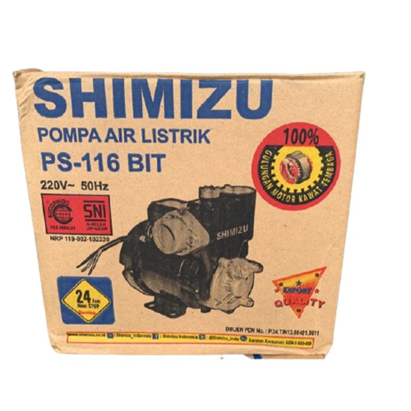 Pompa Air Listrik Shimizu PS-116 BIT 125W