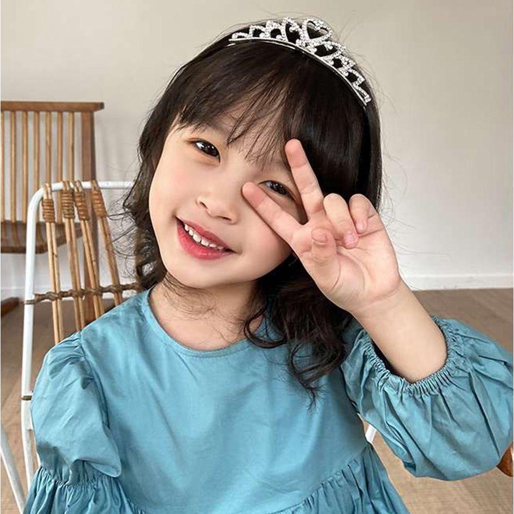 Needway Perhiasan Pernikahan Aksesoris Fashion Hiasan Kepala Bunga Manis Cinta Hati Putri Ornamen Bridesmaid Korea Sisir Rambut