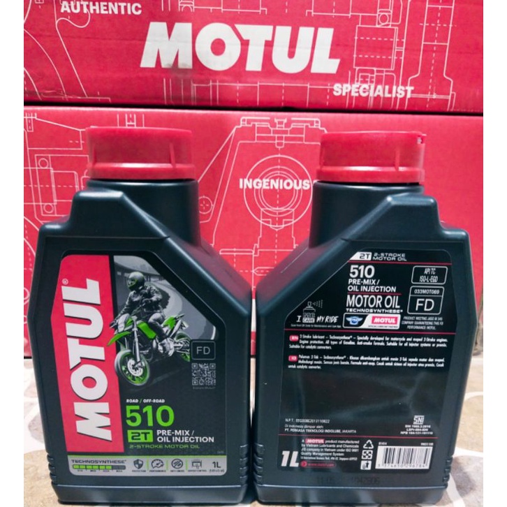 motul 2tax 510 ukuran 1 liter 100% original