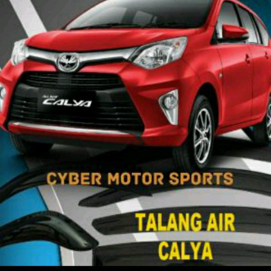 Talang Air Toyota Calya, Side Visor Calya, Talang Air Calya Slim
