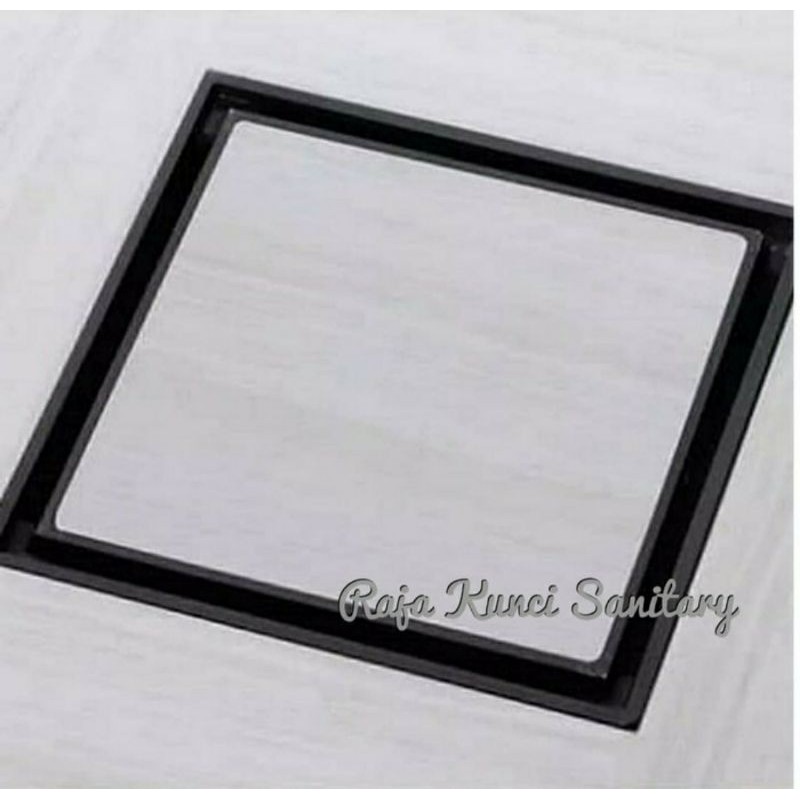 Smart Floor Drain Kuningqn Black/Hitam/Antik Brass(AB)/Chrome/Saringan Got Anti Bau/Anti Kecoa