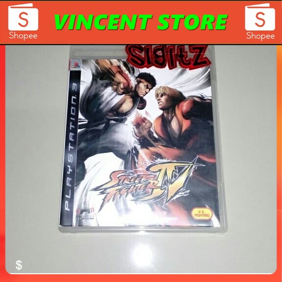 PRODUK ORIGINAL kaset bd PS3 STREET FIGHTER IV / STREET FIGHTER 4