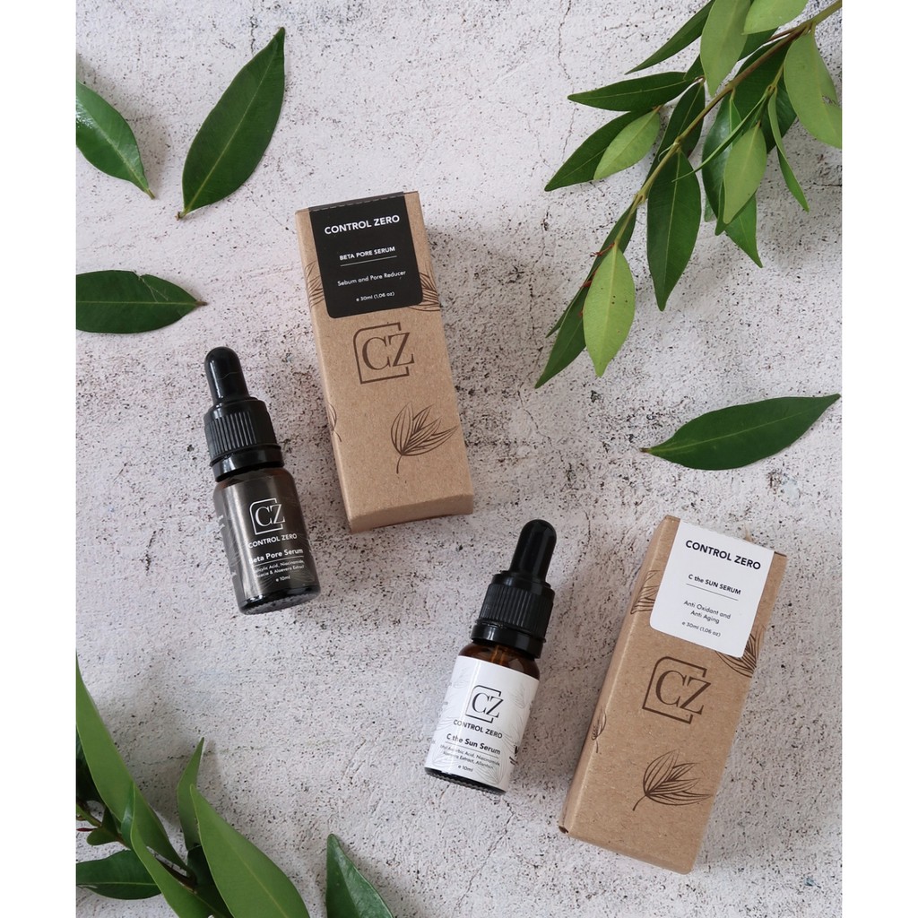 Control Zero Beta Pore Serum C The Sun Serum Bundling Size 10mL