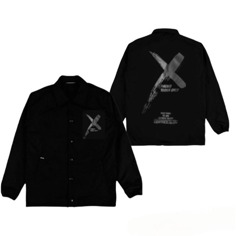 JAKET COACH/JAKET COACH NAGA PRIA WANITA/ JAKET PRIA WANITA  CJ   /JAKET PARASIT/ JAKET JEPANG NAGA /COACH NAGA/JAKET  MODEL NAGA TERBARU-Hitam X race