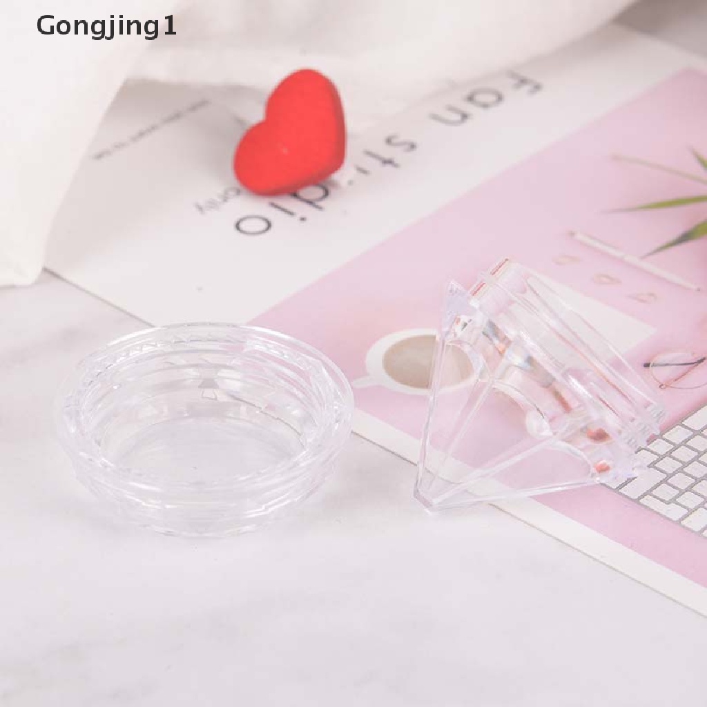 Gongjing1 10Pcs / Set Kontainer Kosong 5g Untuk Krim Wajah / Kosmetik